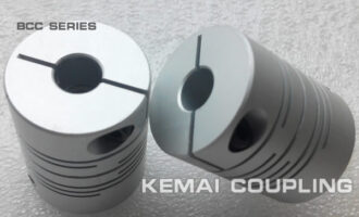 One Single Diaphragm Flexible Coupling Shaft Coupler 40mm OD 34mm Length,15mm x 18mm Bore,8N.m-80N.m Torque