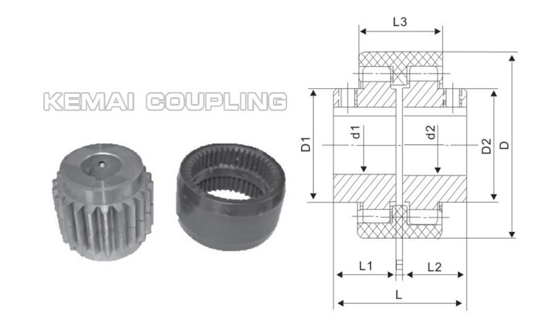 Gear Coupling Size Chart